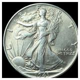 1943 Walking Liberty Half Dollar CHOICE AU