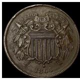1864 Two-Cent Piece CLOSELY UNCIRCULATED