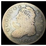 1836 Capped Bust Half Dollar NICELY  CIRCULATED