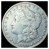 1895-O Silver Morgan Dollar ABOUT UNCIRCULATED