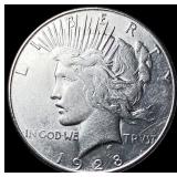 1928-S Silver Peace Dollar CLOSELY  UNCIRCULATED