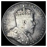 1903-H Canada Silver 50 Cents ABOUT UNCIRCULATED