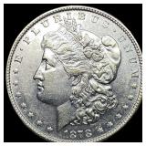 1878 Silver Morgan Dollar CLOSELY UNCIRCULATED