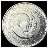 1954 Silver Half Dollar Booker T. Washington/Carve