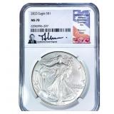 2023 Silver Eagle NGC MS70
