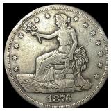 1876-S Silver Trade Dollar LIGHTLY CIRCULATED