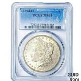 1904-O Morgan Silver Dollar PCGS MS64