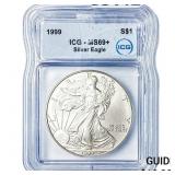 1999 Silver Eagle ICG MS69+