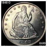 1848-O Seated Liberty Half Dollar UNCIRCULATED