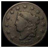 1832 Coronet Head Large Cent LIGHTLY CIRCULATED