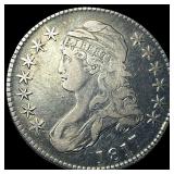 1817 Capped Bust Half Dollar NEARLY UNCIRCULATED