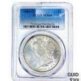 1884-O Morgan Silver Dollar PCGS MS64