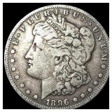 1896-S Silver Morgan Dollar LIGHTLY CIRCULATED