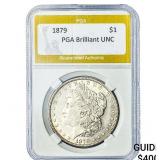 1879 Morgan Silver Dollar PGA Brilliant UNC