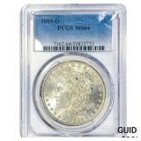 1885-O Morgan Silver Dollar PCGS MS64