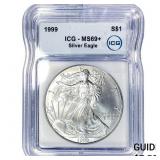 1999 Silver Eagle ICG MS69+