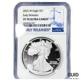 2022-W Silver Eagle NGC PF70 Ultra Cameo