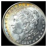 1887 Morgan Silver Dollar CHOICE BU