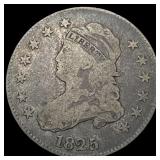1825 Capped Bust Silver Quarter NICELY  CIRCULATE