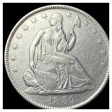 1859-O Silver Seated Liberty Half Dollar  CHOICE