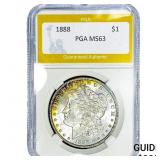 1888 Morgan Silver Dollar PGA MS63