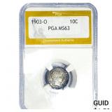 1903-O Barber Dime PGA MS63