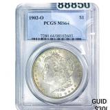 1902-O Morgan Silver Dollar PCGS MS64