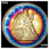 1850 Seated Liberty Dollar