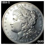 1884-S Morgan Silver Dollar