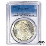1885 Morgan Silver Dollar PCGS MS64