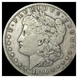 1896-S Silver Morgan Dollar LIGHTLY CIRCULATED