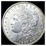 1897-S Silver Morgan Dollar CHOICE AU