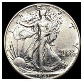 1941 Silver Walking Liberty Half Dollar CLOSELY UN