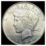 1923-S Silver Peace Dollar UNCIRCULATED