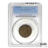 1914-S Barber Quarter PCGS VF20