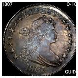 1807 O-103 Draped Bust Half Dollar CHOICE AU