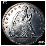 1870 Seated Liberty Dollar UNCIRCULATED
