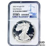 2022-W Silver Eagle NGC PF70 Ultra Cameo