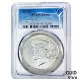 1927-D Morgan Silver Dollar PCGS AU50