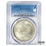 1883-O Morgan Silver Dollar PCGS MS64