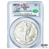 1987-S Silver Eagle CAC MS69