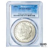 1896 Morgan Silver Dollar PCGS MS64