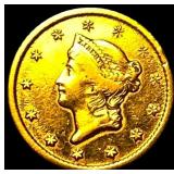 1850 Gold $1 Liberty Head HIGH GRADE