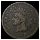 1868 Indian Head Cent NICELY CIRCULATED
