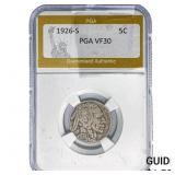 1926-S Buffalo Nickel PGA VF30