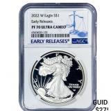 2022-W Silver Eagle NGC PR70 Ultra Cameo