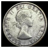 1959 Canada Silver 10 Cents
