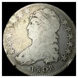 1808 Capped Bust Half Dollar LIGHTLY  CIRCULATED