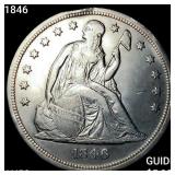 1846 Seated Liberty Dollar