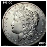 1893-CC Morgan Silver Dollar